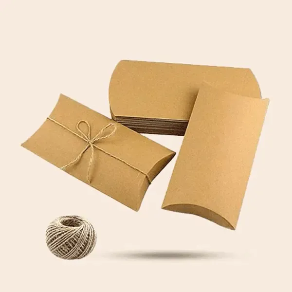 Kraft Pillow Boxes Feature Image